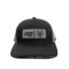 Black/ Charcoal Mesh