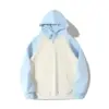 Beige + Light Blue