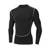 J15 Black and Gray Striped Long-Sleeve