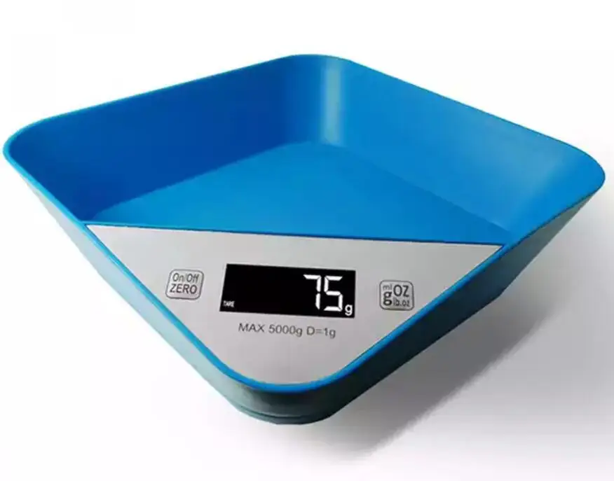 digital kitchen tray scale lcd 5000g