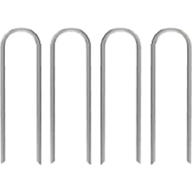 Heavy Duty Metal Tent Pegs And Clips In U Shape Galvanized Rustfree