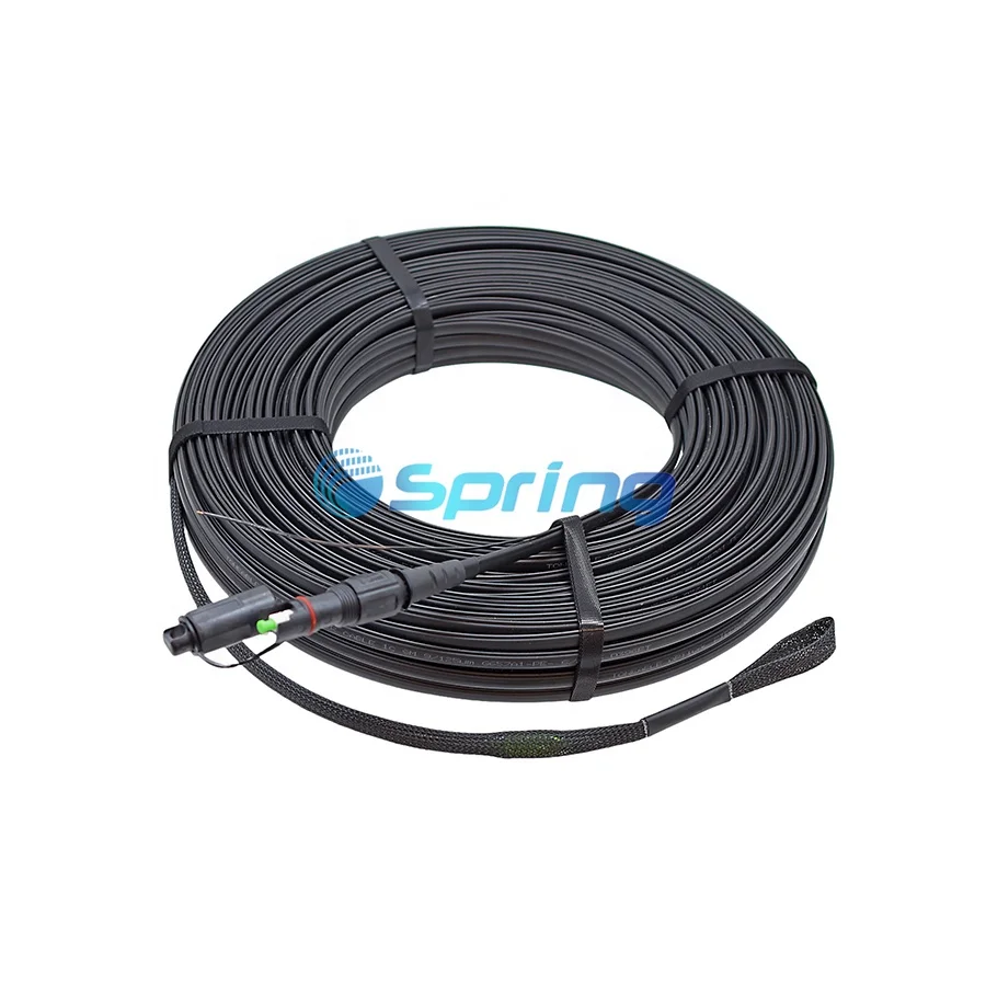 Hardened Sc Apc To Sc Apc Drops Cable Toneable Flat Cable Drops With ...