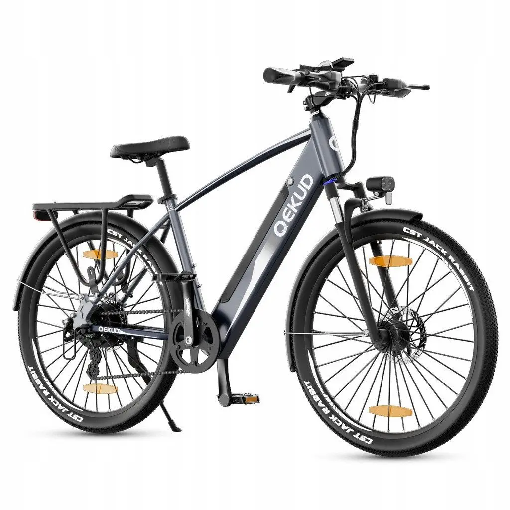 DOTMALL E-Bike Qekud 27.5 Zoll E-Cityrad mit 36V 12,5Ah Lithium-Akku 250W Motor