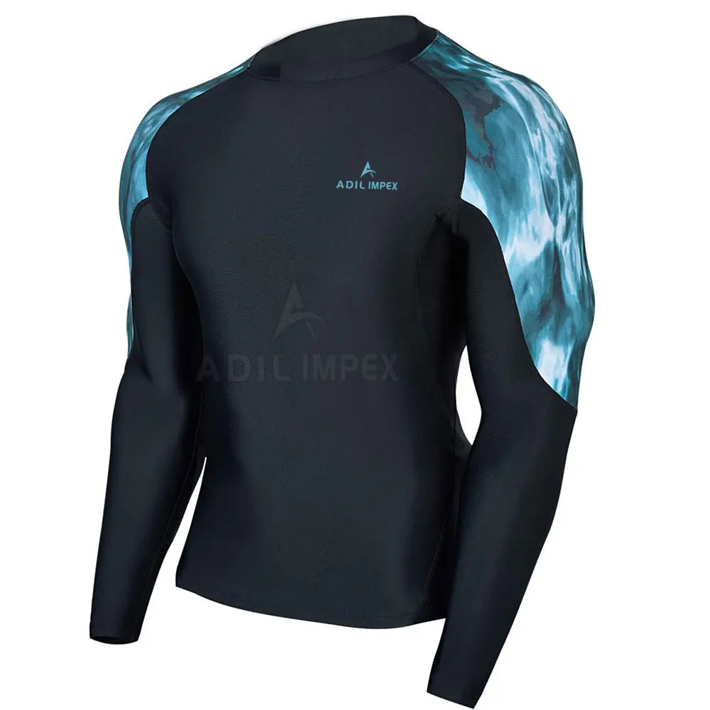 Factory Direct Sale Men Rash Guard Best Price Low Moq Long Sleeves Men
