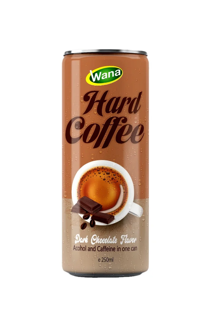 Жесткий кофе OEM со вкусом ячменя в алюминиевой консерве 320