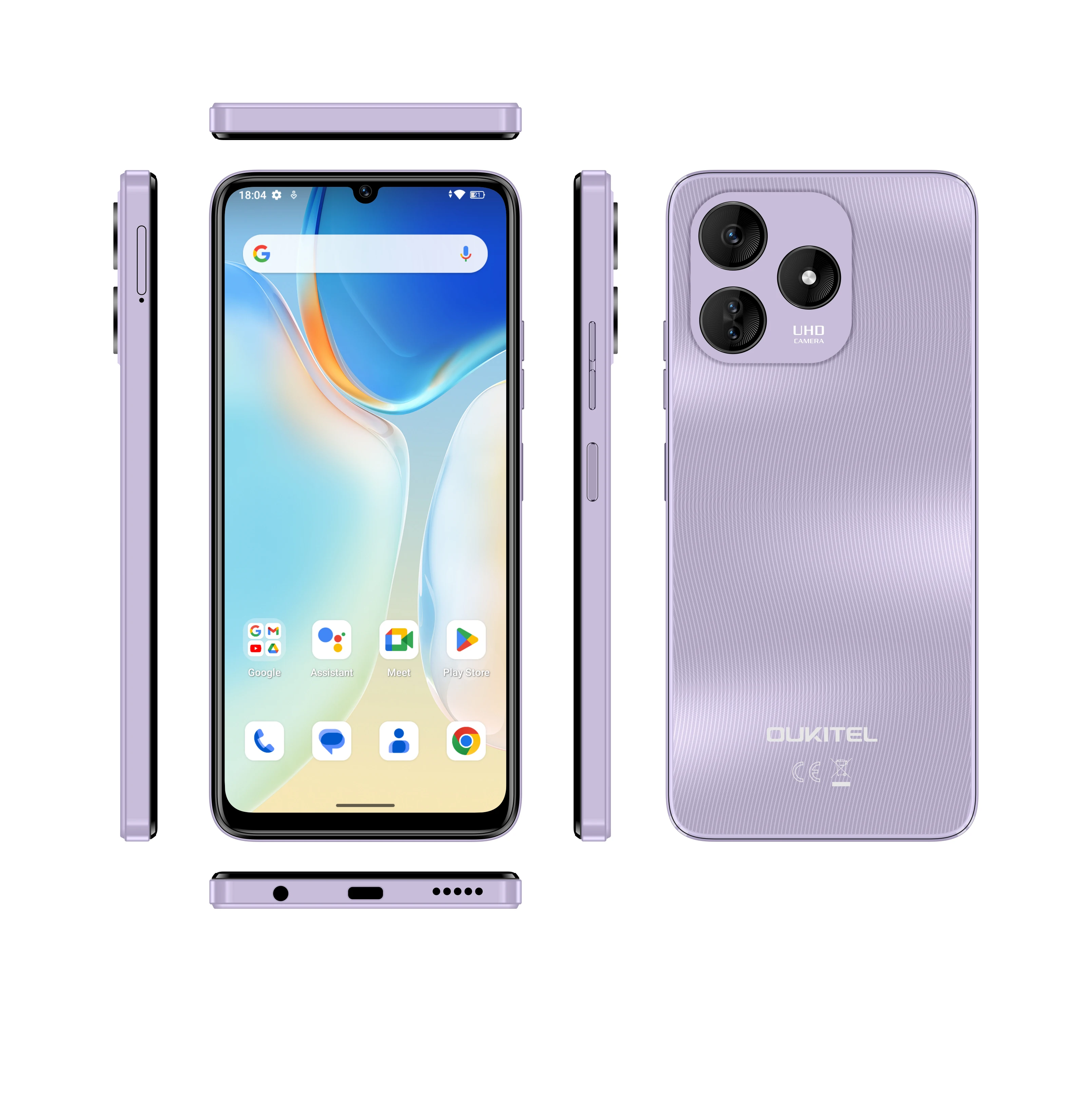 2台OUKITEL C51 18GB/128GB OUKITEL C51 18GB+128GB SIM FREE OUKITEL スマートフォン 18GB+