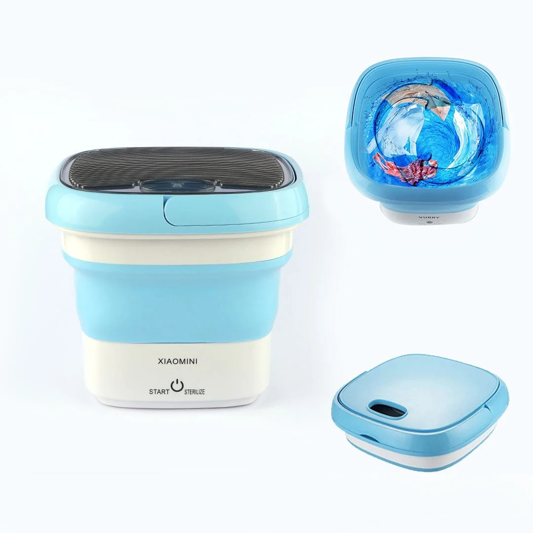 Mini Folding Washing Machine Foldable Portable Mini Washing Machines ...