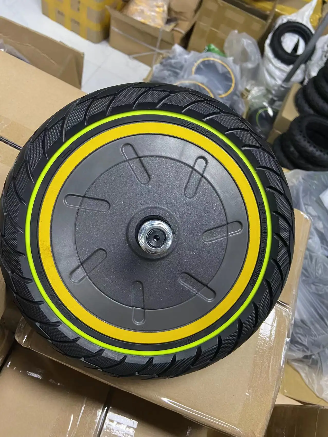 10 Inch Tire For Electric Scooter 350w Rear Wheel Brushless Hub Motor