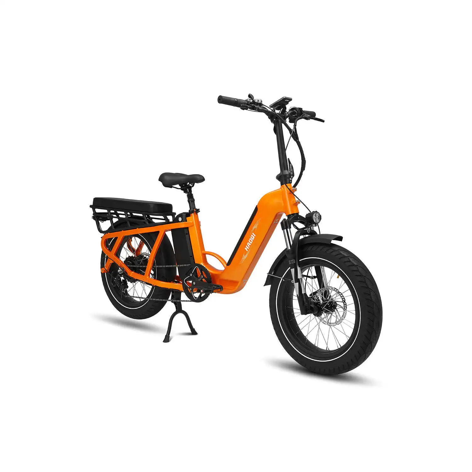 HAOQI 750W Electric Cargo Bike with 27.8Ah Camel Versatile and Efficient Urban Transport