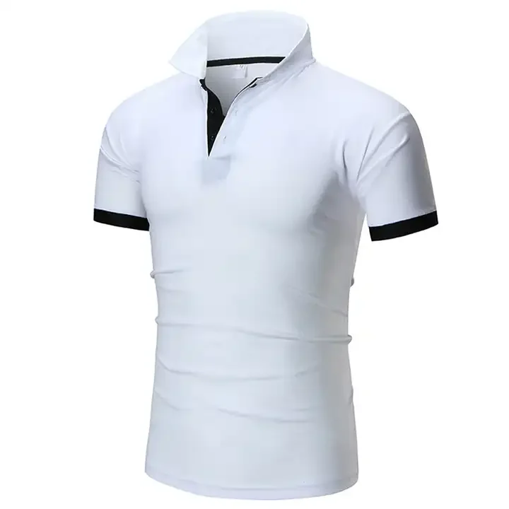Hot Selling Design Polo Shirts Custom Logo Polyester Solid Color T ...