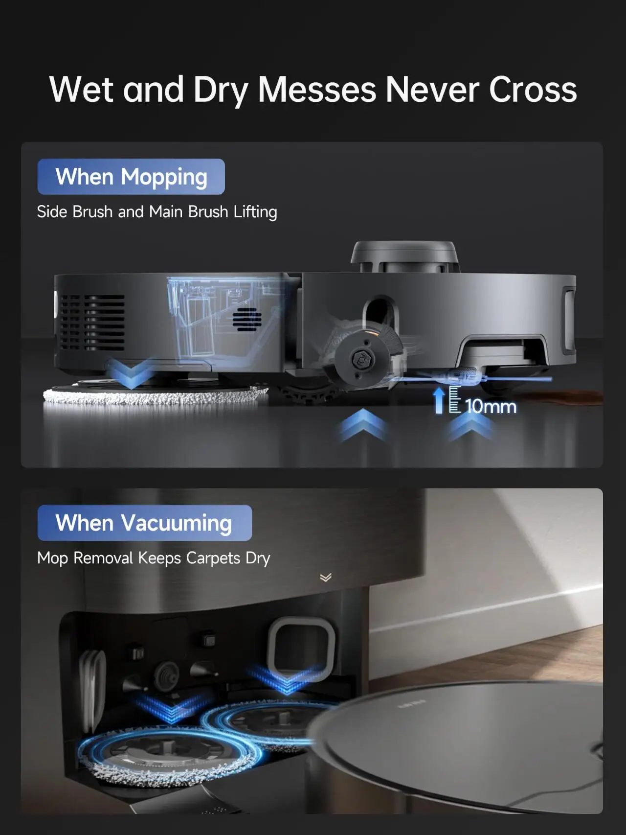 Robotický vysavač design