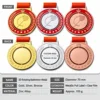 3D Rotating Badminton Medal