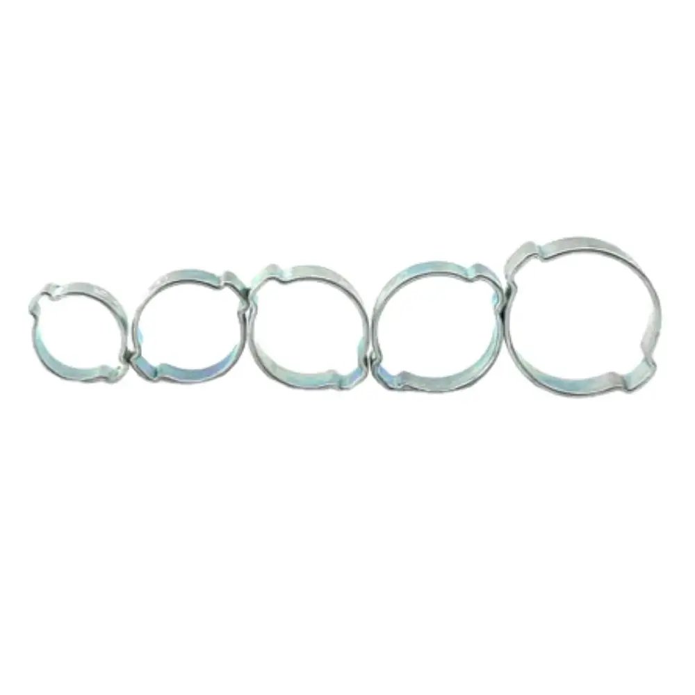 Прямая продажа с фабрики зажимы из нержавеющей стали зажим для ушного шланга двойной крутящим