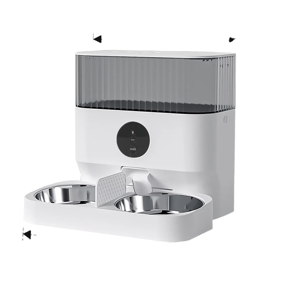 4l Automatic Pet Feeder Cat Food Dispenser Accessories Remote Control