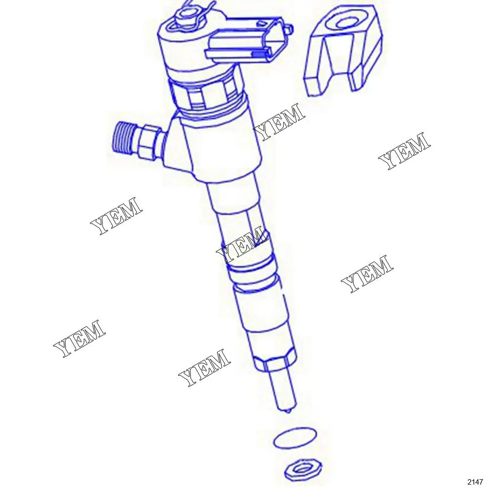 Factory Supply Construction Machinery Parts Injector Assembly 477-7735 Fit for 307.5 304E2 305.5E2 CR 306 305.5E2 304E2 CR
