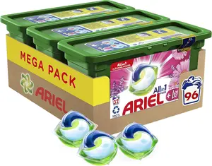 For Ariel All-in-1 Eco-Friendly Disposable PODS Laundry Detergent for Kitchen and Apparel Available Wholesale