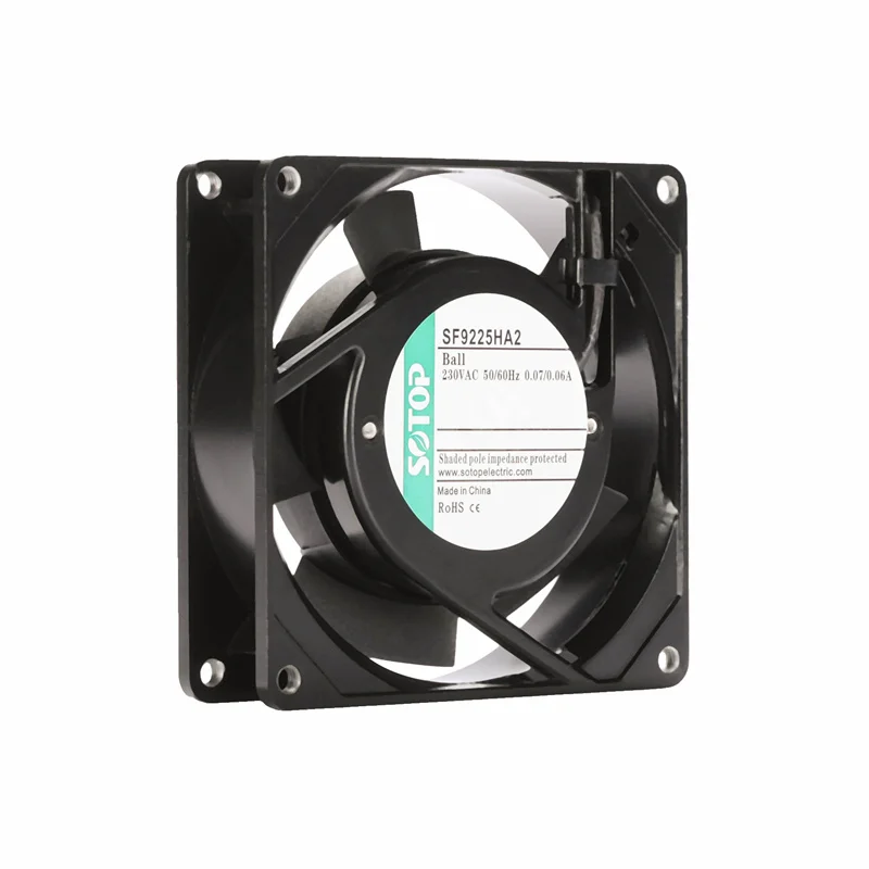Axial Cooling Fan, SF9225, Plastic, 50/60Hz, 92x92x25mm - detail 4