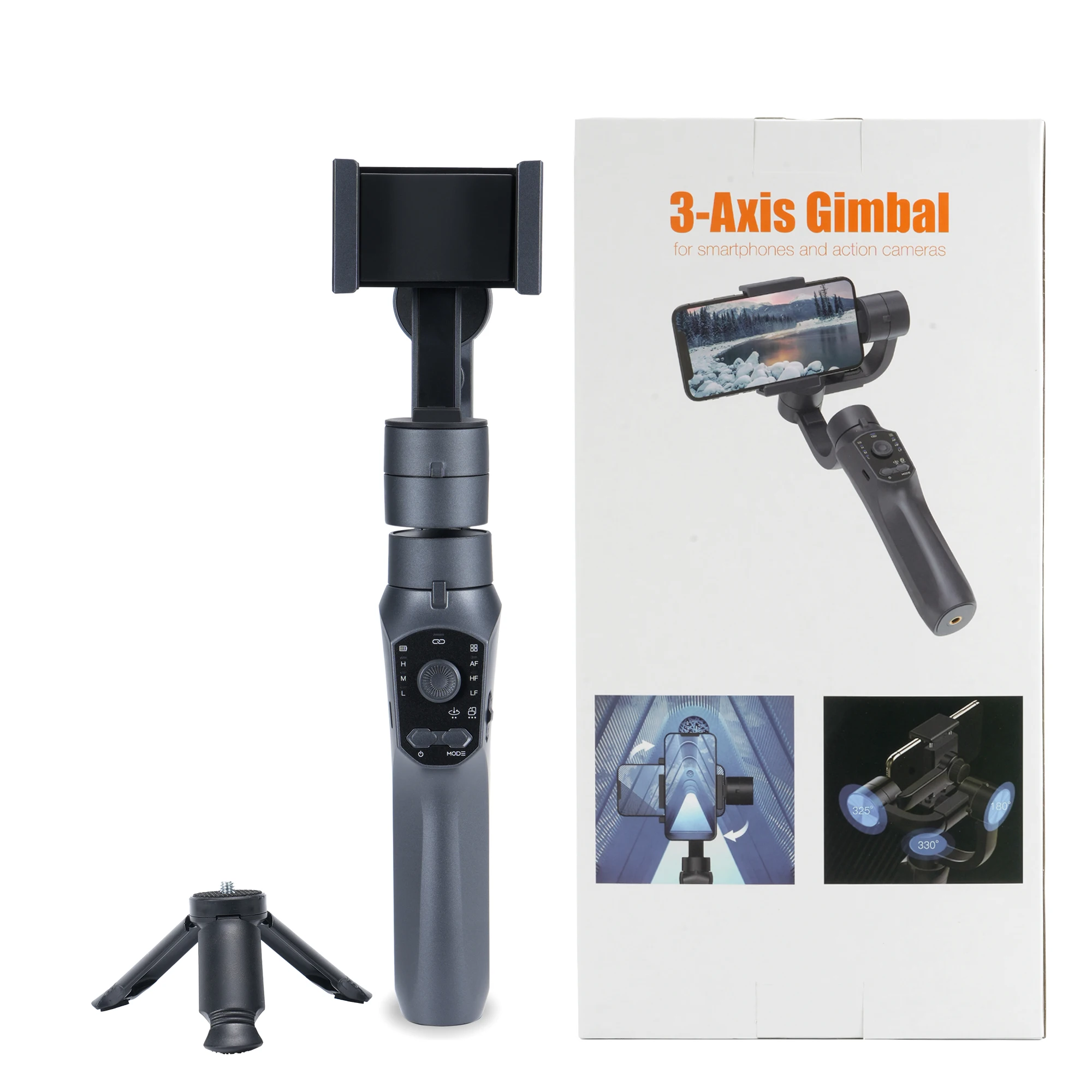 2023 F10 Gyroscope Stabilizer Kimball Gymbal Stabilizator Gimball Stabilisateur Hand Held Cell Phone Camera Glimbal