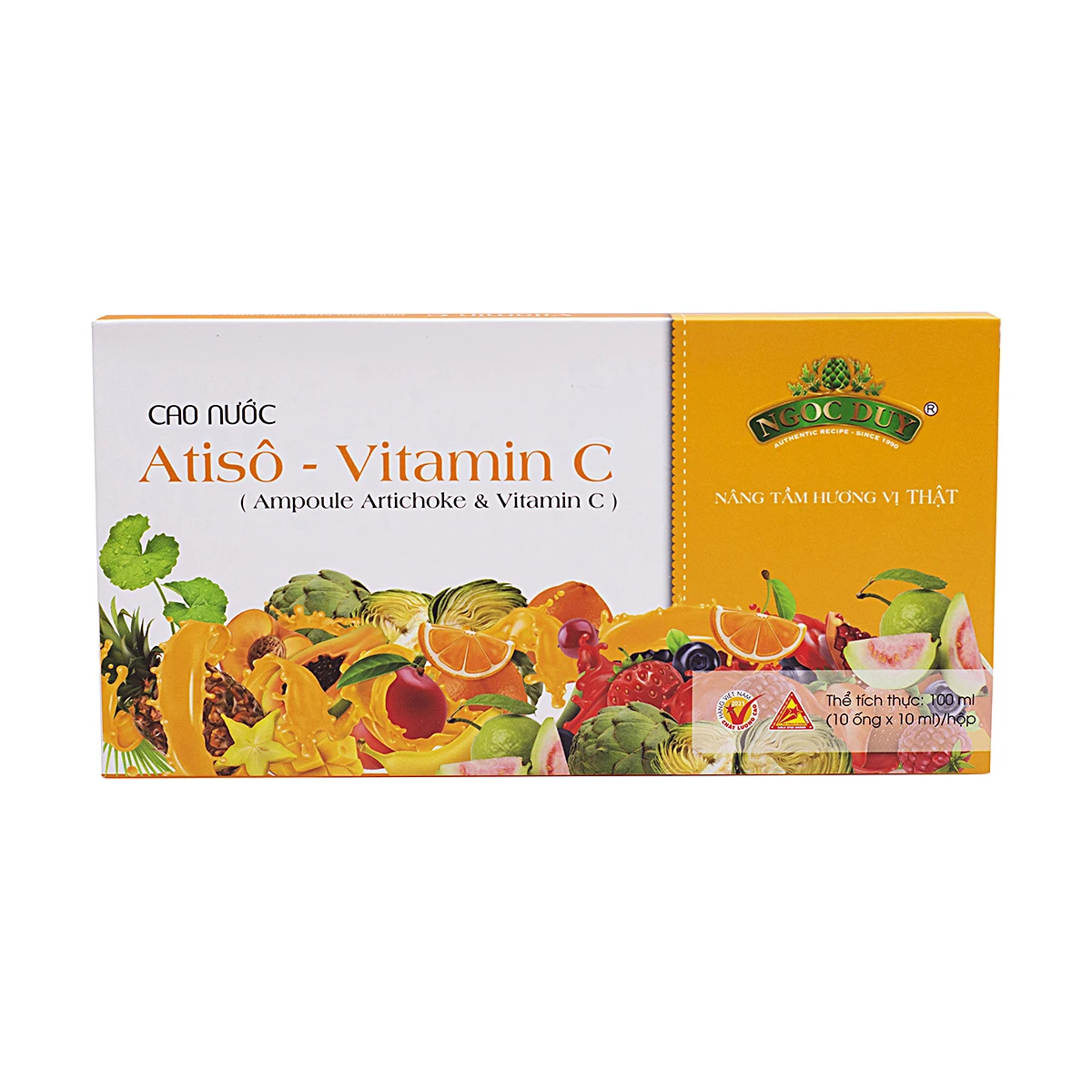 ISO Certified Export Vitamin C Extraction Type Cold Pressed Artichoke Detox Function Ampoule Artichoke From Vietnam