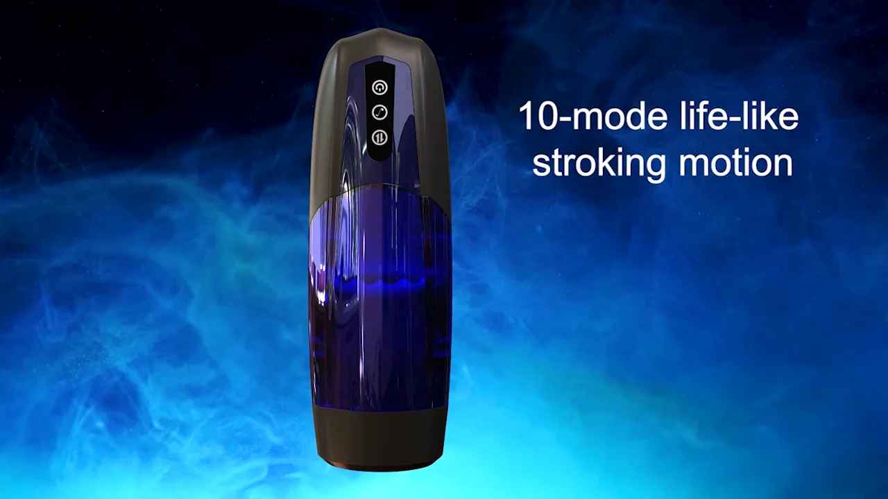 Bead Bearing Rotating Thrusting Interactive Automatic Male Masturbation