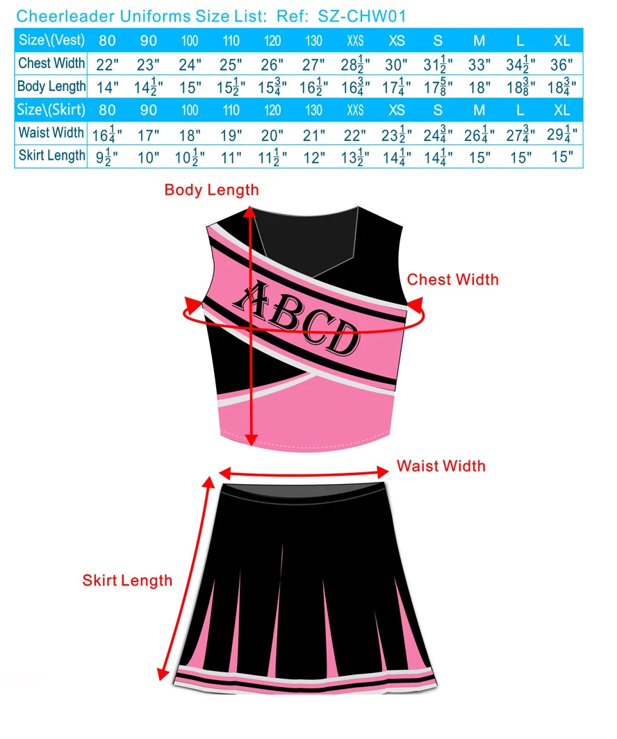 Wholesale Cheerleading Uniforms Custom Sublimation Cheer Practice Girls Outfit Dance Buy New