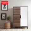 Columbia Walnut + White