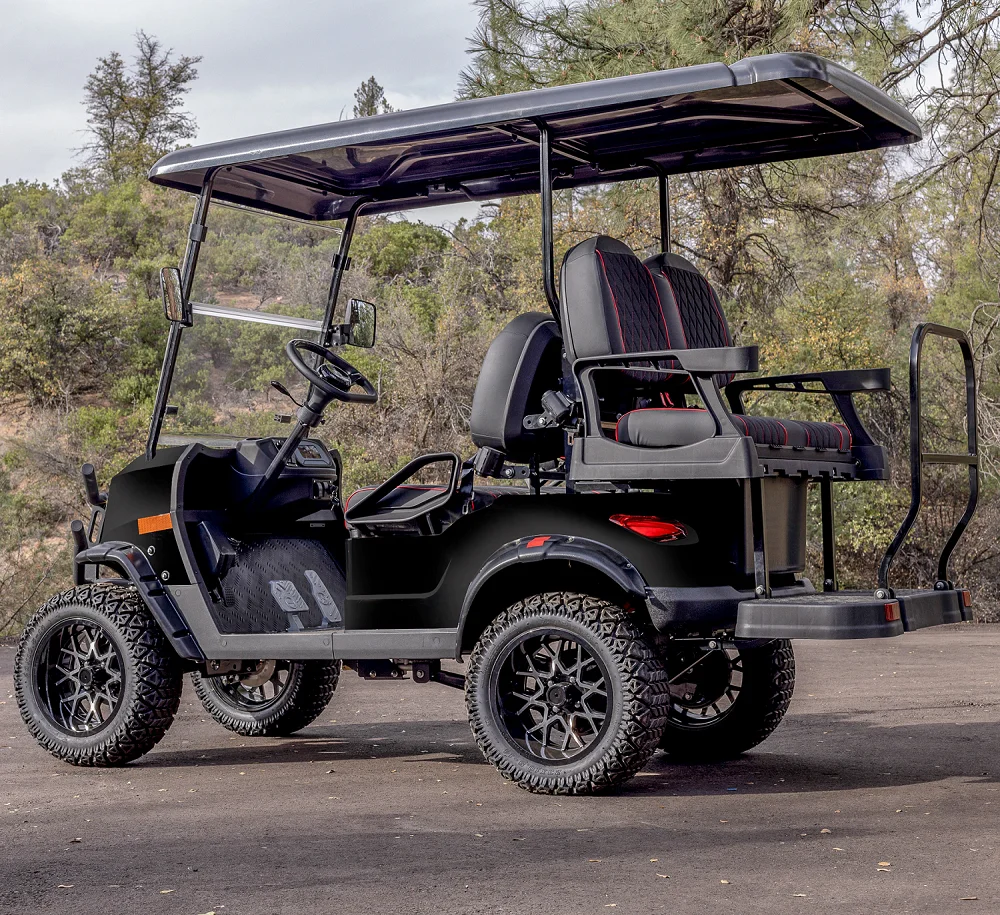 Custom 4 6 8 10 Seater Lithium Batteries Folding Golf Carts Electric