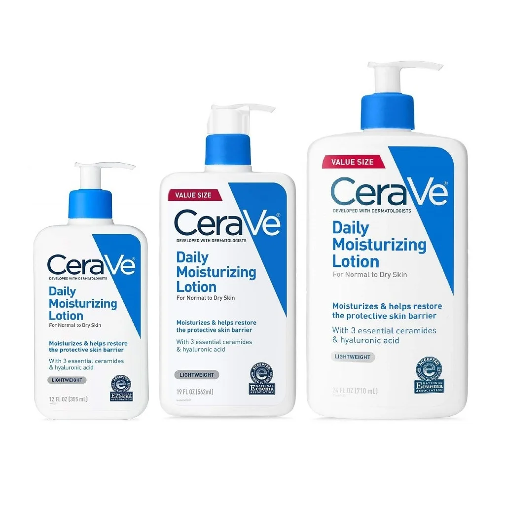 Cerave Daily Face And Body Moisturizing Lotion For Normal To Dry Skin