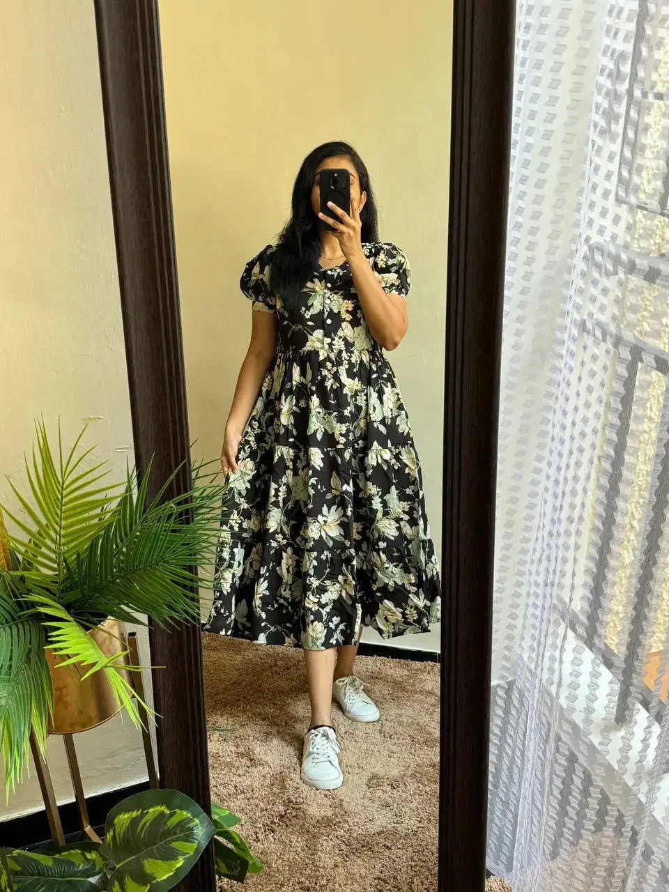 chinese dress ladies Muslin Maxi Dress-Steel Blue  Tabassumscloset