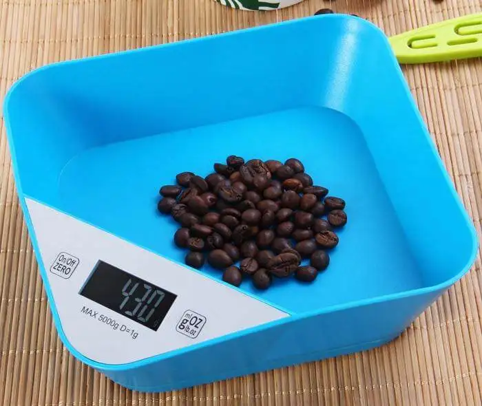 digital kitchen tray scale lcd 5000g