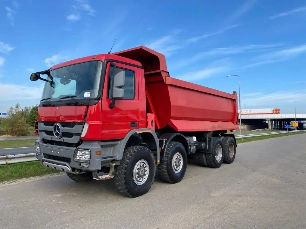 2016 Merc-edes Be-nz Actros 4841 8x8 Mp3 Tipper Faw Howo Dump Truck ...