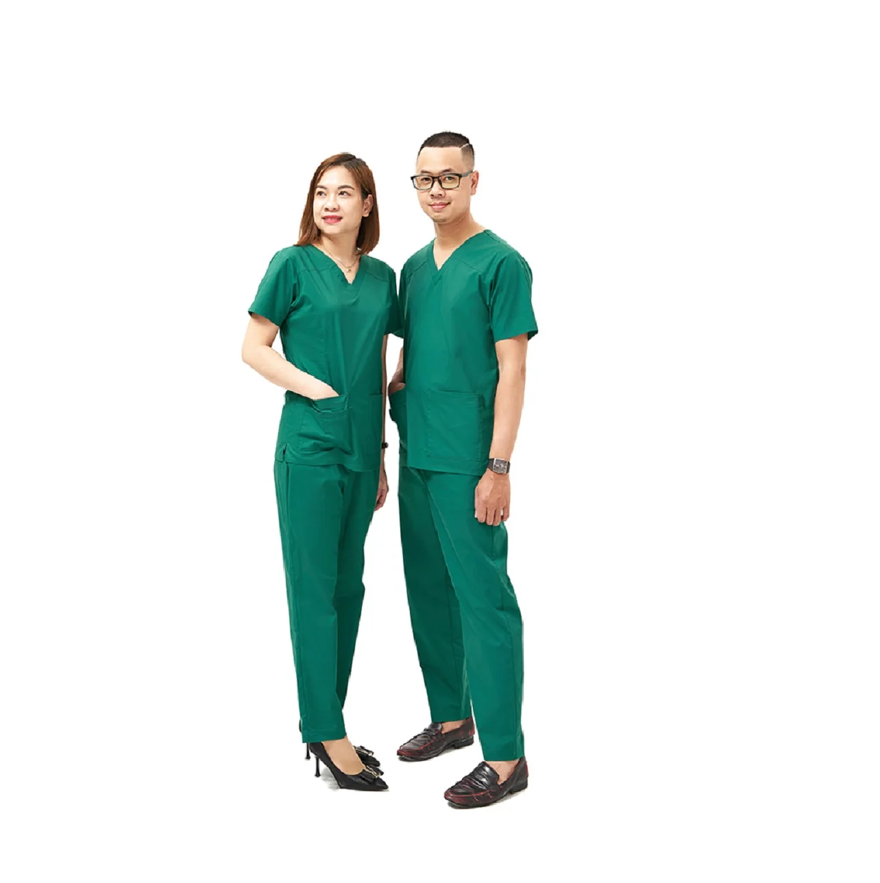 Vietnam Odm/oem Service - Hospital Uniform Scrub Shirt - High Quality