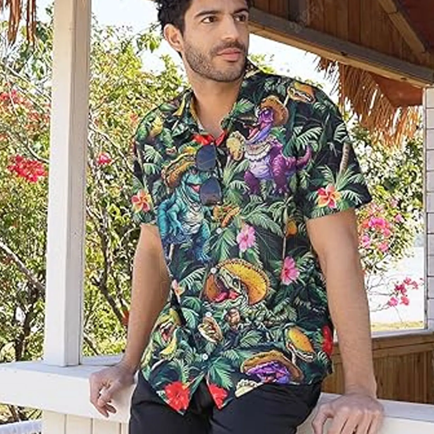 beach dress for men near me Faherty Men's Laguna Linen Shirt