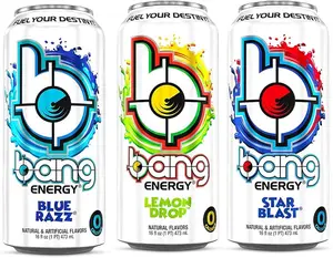 BANG FITNESS Whole Sale Sugar-Free Energy Drink Carbonate Primary Ingredient Bottle Packaging