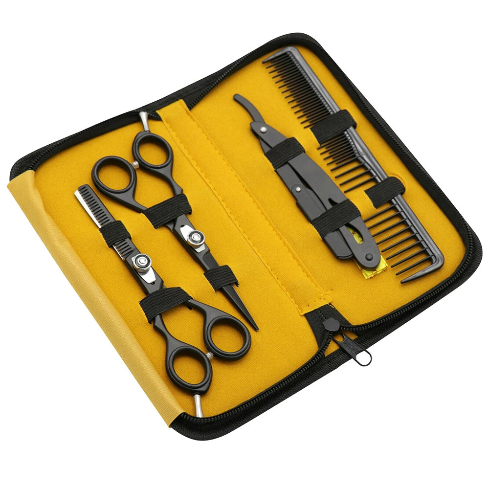 Professional Barber Scissor Kit Left Handed Premium Quality
