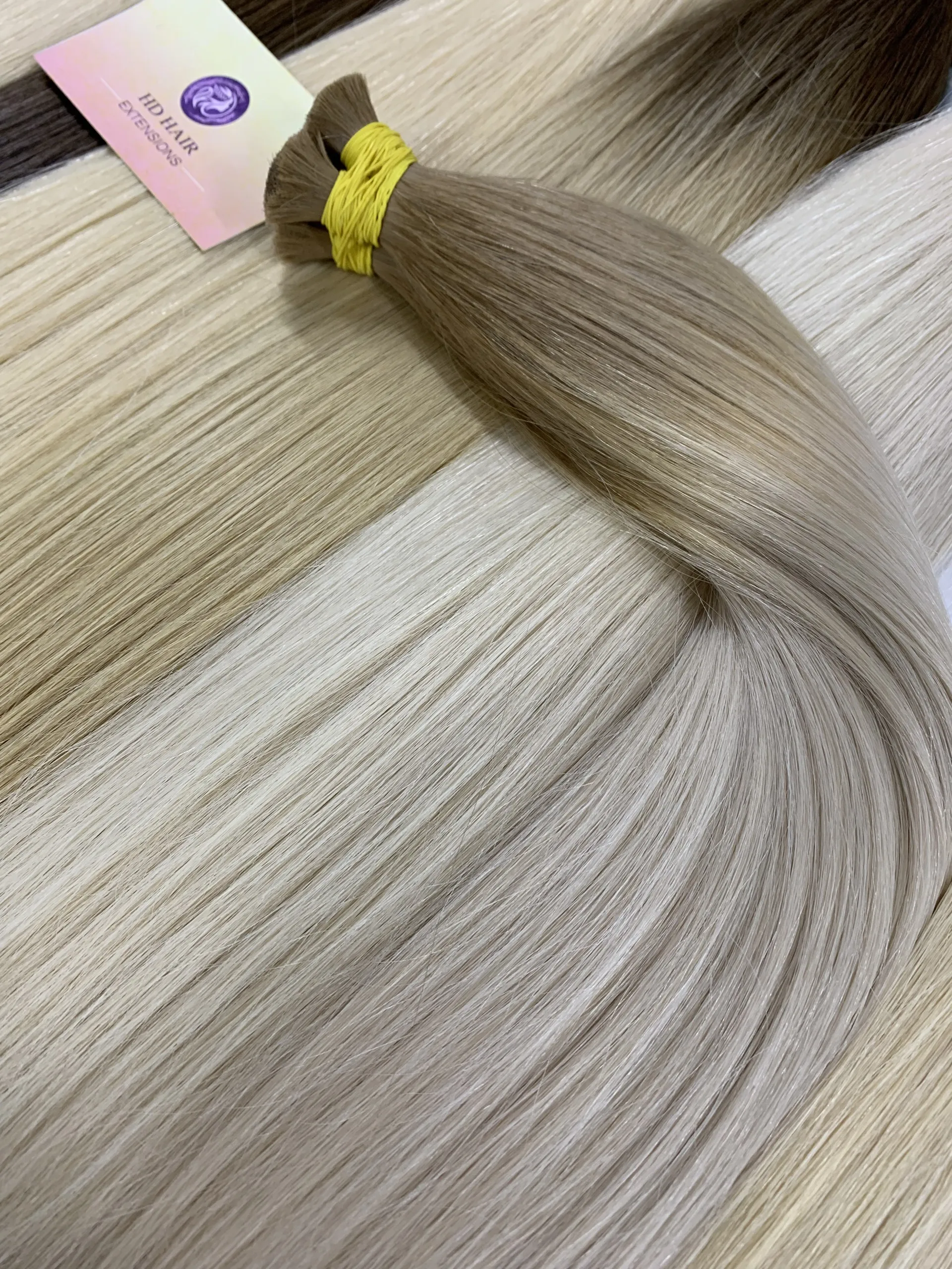 Luxury Bulk Hair Extension Wholesale Unprocessed Raw Human Hair