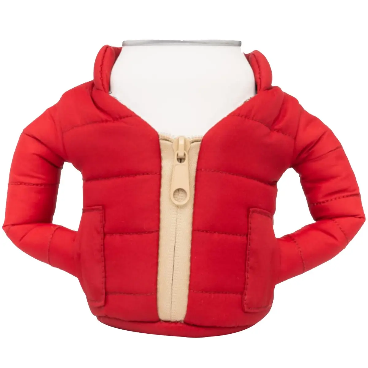 2023 Trendy Beverage Vest Insulated Can Cooler Jacket Gives Your Canned