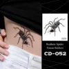 CD-052-Araña lobo gris con salpicaduras oscuras