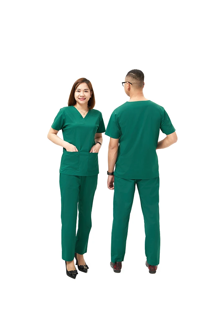 Vietnam Odm/oem Service Hospital Uniform Scrub Shirt High Quality