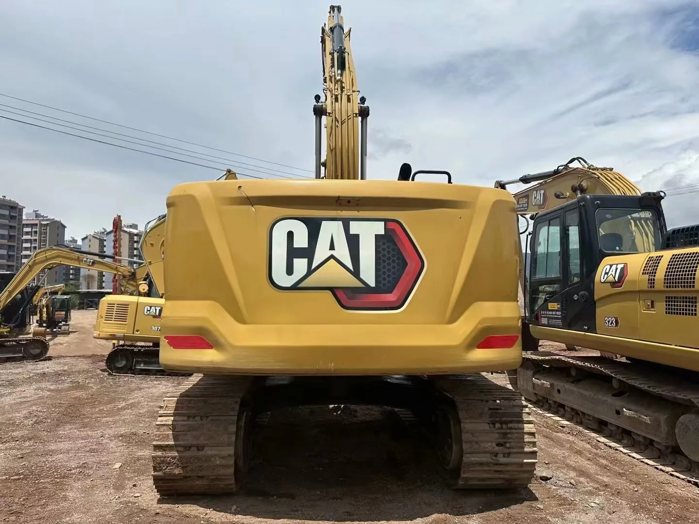 Cat323 Ore Trench Excavation Excavators Harga Earthmoving Hydraulic ...