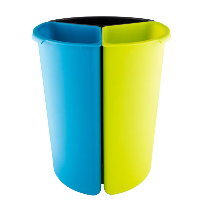 Hotel Guest Room Separation Bin Office Waste Sorting 3.5l Three