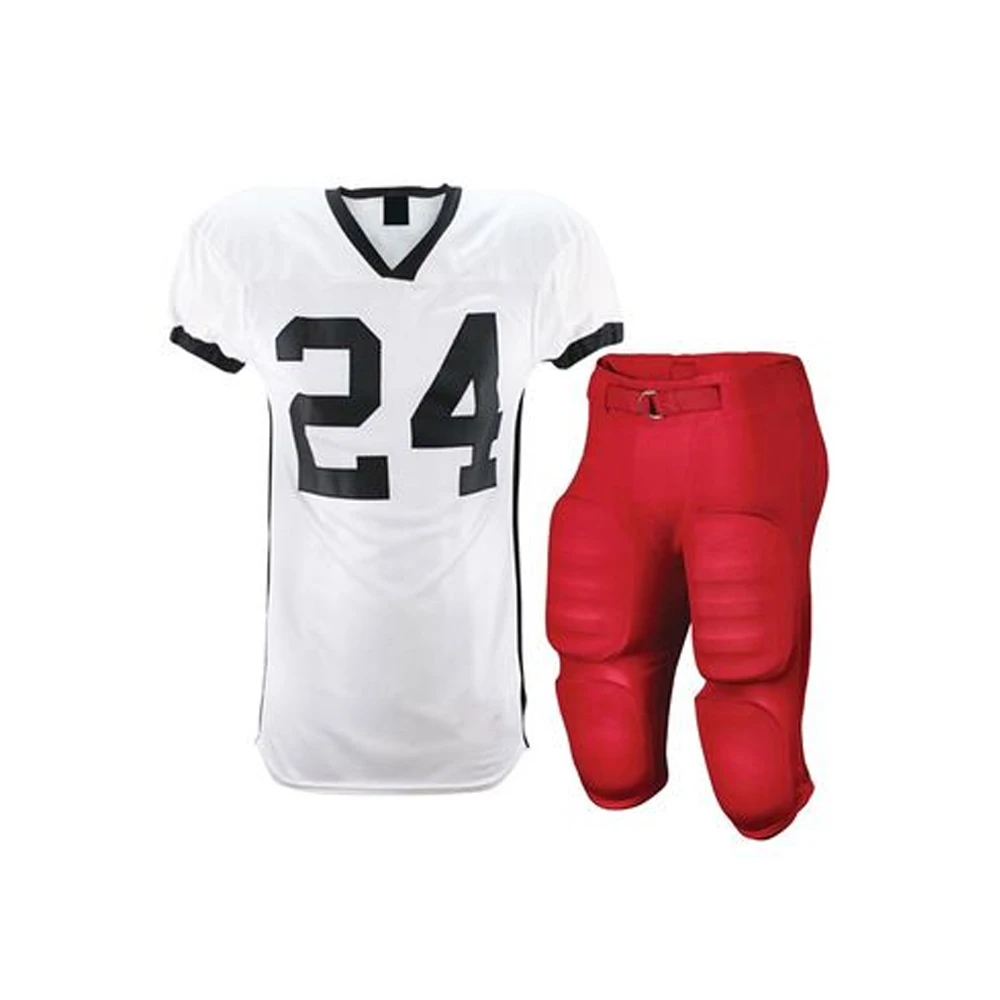 2024 New Arrival Custom Made NFL Football Jerseys Tackle Twill Player Name and Number Printing Set Uniform for Adults