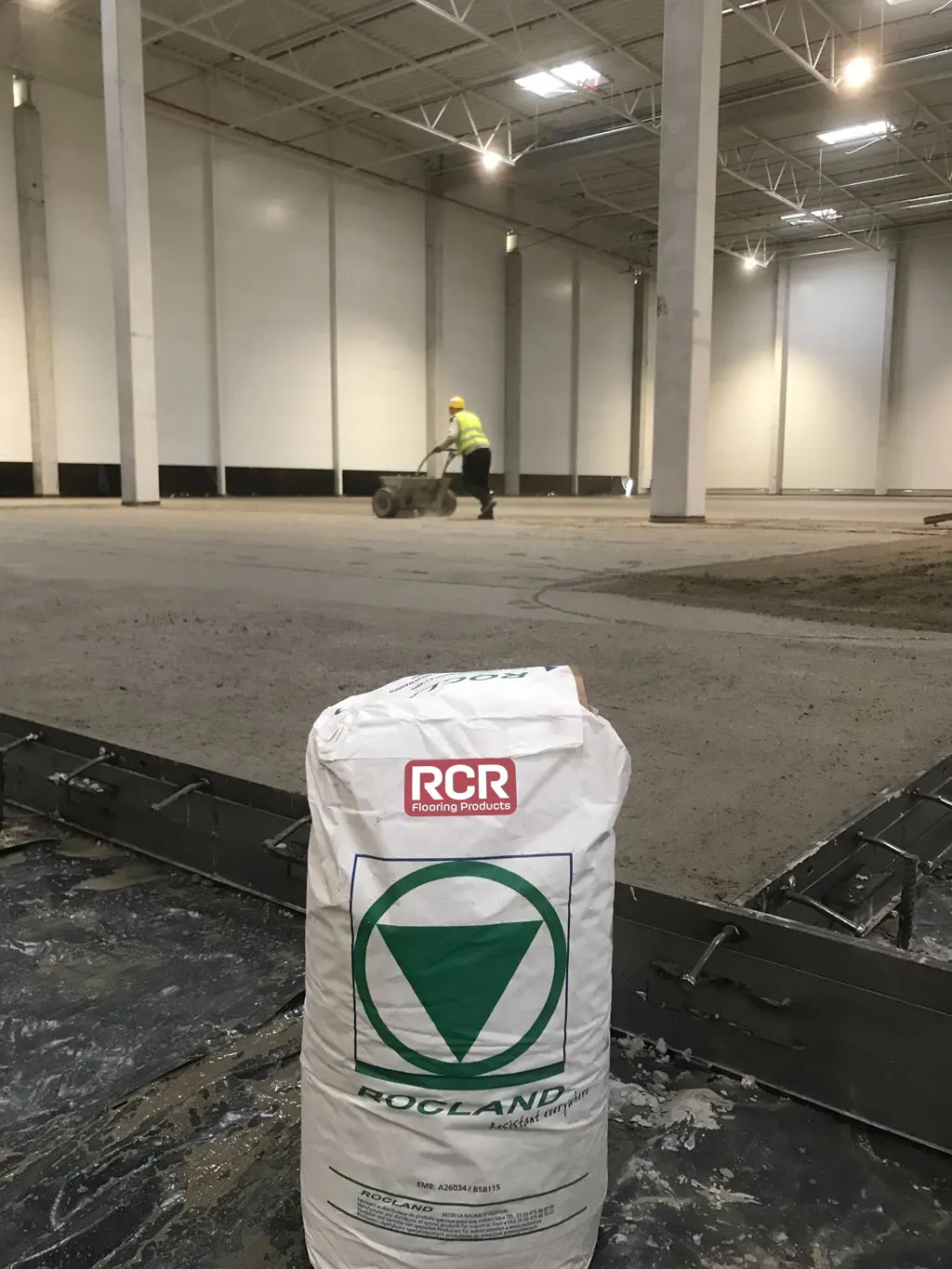 Vey Hard Synthetic Dry Shake Floor Hardener Qualitop Millenium With