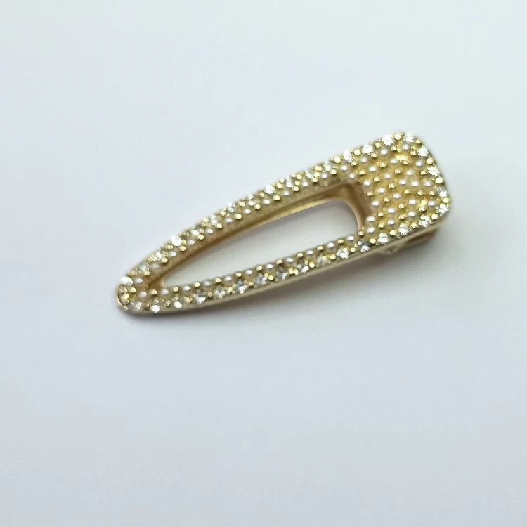Лидер продаж модные жемчужины золотые бусины камни зажим для салона