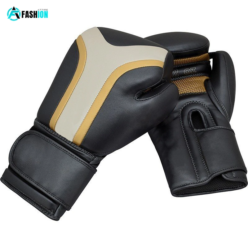 Wholesale 2024 Style Golden Boxing Glove's Breathable Punching Glove's For Sale Custom Logo