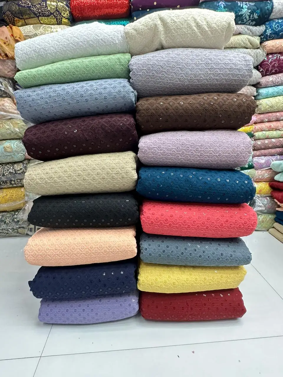 Standard Quality Cotton Chicken Fabric For Garment Dress Shirt Available At Wholesale Price From Indian