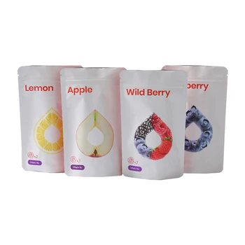 Customized 3.5g Stand Pouch Packaging Die-Cut Sealing Zipper- Smell-Proof Plastic Bag Snack Food Candy Mylar Bag Packaging