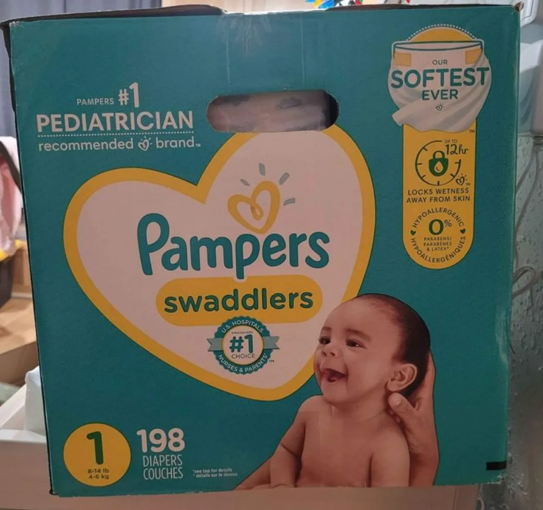Wholesale Supply Good Quality Diapers Size 1/newborn 198 Ct - Pampers