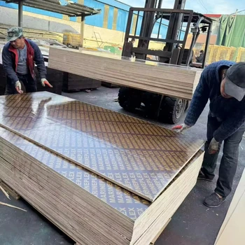 wholesale  marble laminate plywood 18mm 3 4 plywood 4x8 container flooring formwork shuttering marine film faced plywood price