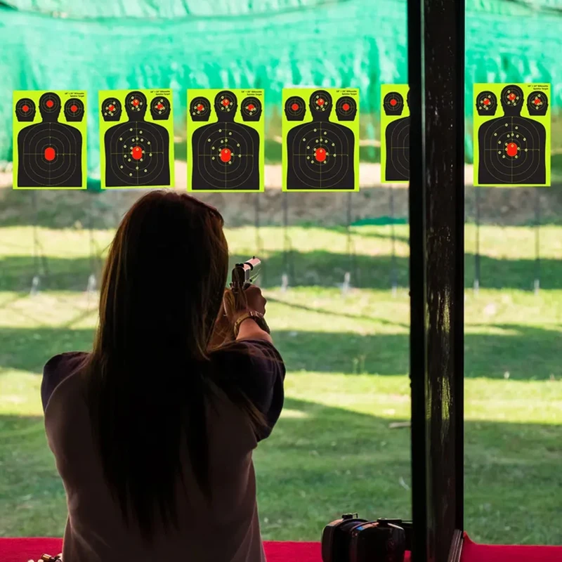Alibaba.com: Splatterburst Targets 12x18 Inch Silhouette, Fluorescent ...